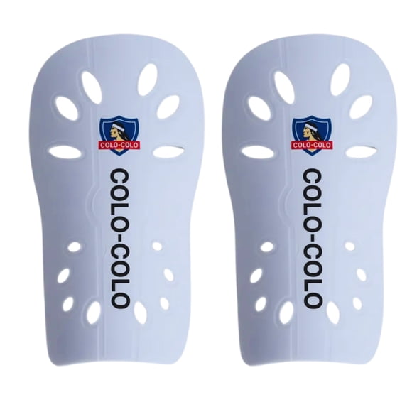 Canilleras Colo Colo Nino Juvenil Futbol Olymphus