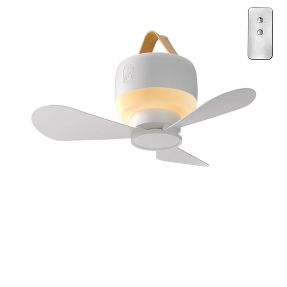 Ventilador de camping SMART EGG 2 en 1 portátil recargable con luz