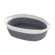 thumbnail image 3 of Cesta De Cuerda De Algodón Cesta De Juguetes Para Perros Cesta Tejida Para Estantes De Juguetes Cesta De Lavandería Blanca Y Gris, 3 of 5