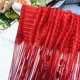 thumbnail image 4 of Cordones rojos decorativos Curtain Ave Split de 100 x 200 cm, 4 of 8