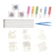 thumbnail image 3 of Kit De Pintura De Cristal Para Manualidades Y Manualidades, Juego De Pintura De Cristal Para Adultos, Regalos De Navidad, 3 of 3