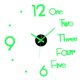 thumbnail image 3 of Pegatinas De Reloj De Pared Luminosas Acrílicas DIY Para Decoración Del Hogar Estilo 1, 3 of 5