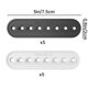 thumbnail image 3 of Extensores para Gorras SAINT NIEVE Pack de 10 – Negro y Blanco, 3 of 4