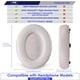 thumbnail image 4 of Kit de almohadillas de repuesto para las orejeras y la diadema para Bose QC Ultra, 4 of 9