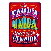 Genérico - Cuadro Quincho Familia Unida 40X30 Cm