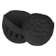 thumbnail image 1 of Almohadillas para antepié, almohadillas metatarsianas suaves y transpirables, tacones altos, medias plantillas, separador de , negro, 1 of 5