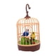 thumbnail image 4 of Jaula de pájaros para pájaros, juguete decorativo para niños, escritorio y habitación, activado por voz, decoración del hogar, regalo de cumpleaños,, 4 of 5