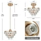 thumbnail image 3 of Lámpara colgante Chandelier Luupyia de cristal dorado rosa, 120 cm, 3 of 3