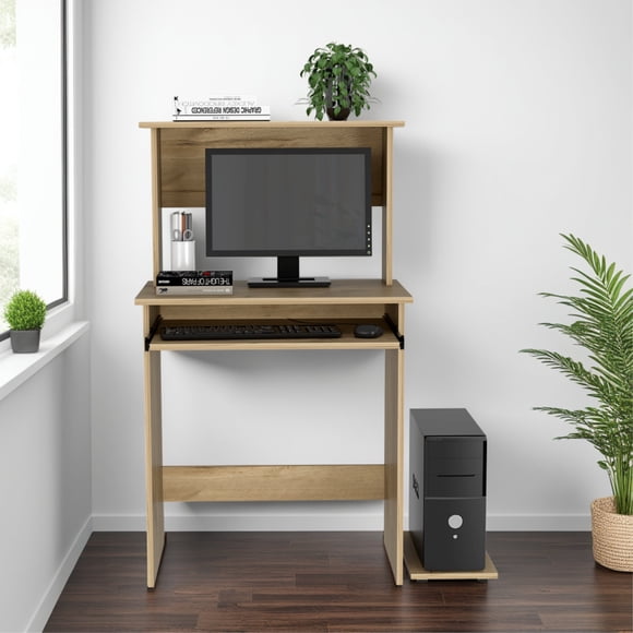 Escritorio Recto Y Modulo Torre Pc Duna 119x69x45 Cm