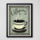 thumbnail image 1 of Cuadro Decorativo 35x45 Marco Negro Un Café de 5 Centavos, 1 of 2