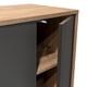 thumbnail image 5 of Arrimo Con 4 Puertas Y 4 Repisas Fm-001a - Café Claro Y Plomo, 5 of 11