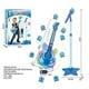 thumbnail image 3 of Set Guitarra Microfono Pedestal Juguete Mp3 Luces Azul, 3 of 3