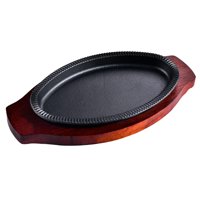 Bothyi - Plato De Carne Fundido, Plato De Servidor De Fajita Duradero Para Cocinar En Casa