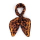 thumbnail image 1 of Pañuelo tipo seda 70 x 70 estampado print leopardo naranja Talla Única, 1 of 4