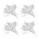 thumbnail image 4 of 200x Ramo De Flores Artificiales Con Cuentas De Acrílico Cristal Gota 15cm Blanco, 4 of 6
