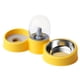 thumbnail image 5 of Cuenco para mascotas, dispensador automático de agua para , de comida inclinados de , alimentador de protección para el cuello - AMARILLO, 5 of 5