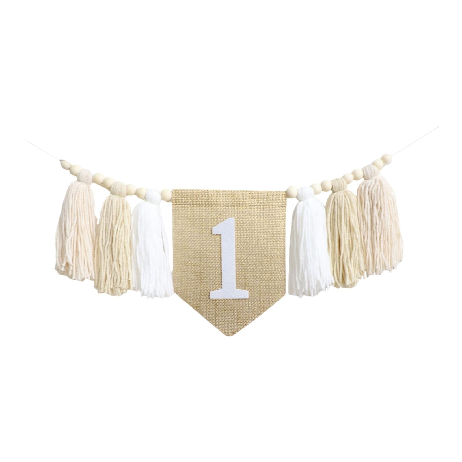 Bothyi - Silla Alta Banner Foto Accesorio Boho Decoración Del Primer Cumpleaños Para Fiesta De Cumpleaños Bebé