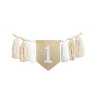 Bothyi - Silla Alta Banner Foto Accesorio Boho Decoración Del Primer Cumpleaños Para Fiesta De Cumpleaños Bebé