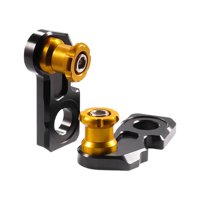 Ioensy - 2X Tornillos De Estacionamiento De Motocicleta Reemplazo Resistente Para Honda Cb650R/F Cbr650R Oro