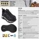 thumbnail image 5 of Skechers Zapatilla Hombre Seguridad Raylan negro 45, 5 of 6