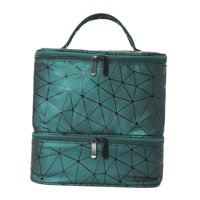 Bothyi - Caja Organizadora De Esmalte De Uñas, Caja De Costura Para Suministros De Arte, Herramientas Cosméticas De Manicura, Verde