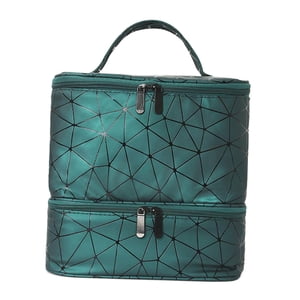 Bothyi - Caja Organizadora De Esmalte De Uñas, Caja De Costura Para Suministros De Arte, Herramientas Cosméticas De Manicura, Verde