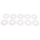 thumbnail image 2 of 10Pack Ropa Rack Size Dividers Armario Colgadores Redondos Dividers White, 2 of 5