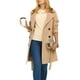 thumbnail image 3 of Gabardina Steve Madden de lana sintética con doble botonadura para mujer, 3 of 3
