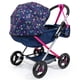 thumbnail image 4 of Cochecito de Juguete Bayer Pram Cosy Corazones Azul y Rosa con Manta y Bolsa, 4 of 7