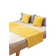 thumbnail image 2 of Juego De Piecera De Cama Con 2 Fundas Modelo Perla Amarillo, 2 of 3