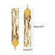 thumbnail image 2 of INSPIRE CHIC Guantes sin dedos metálicos brillantes para mujer con calentadores de brazos con bucle para dedos para fiesta disco talla única oro, 2 of 6