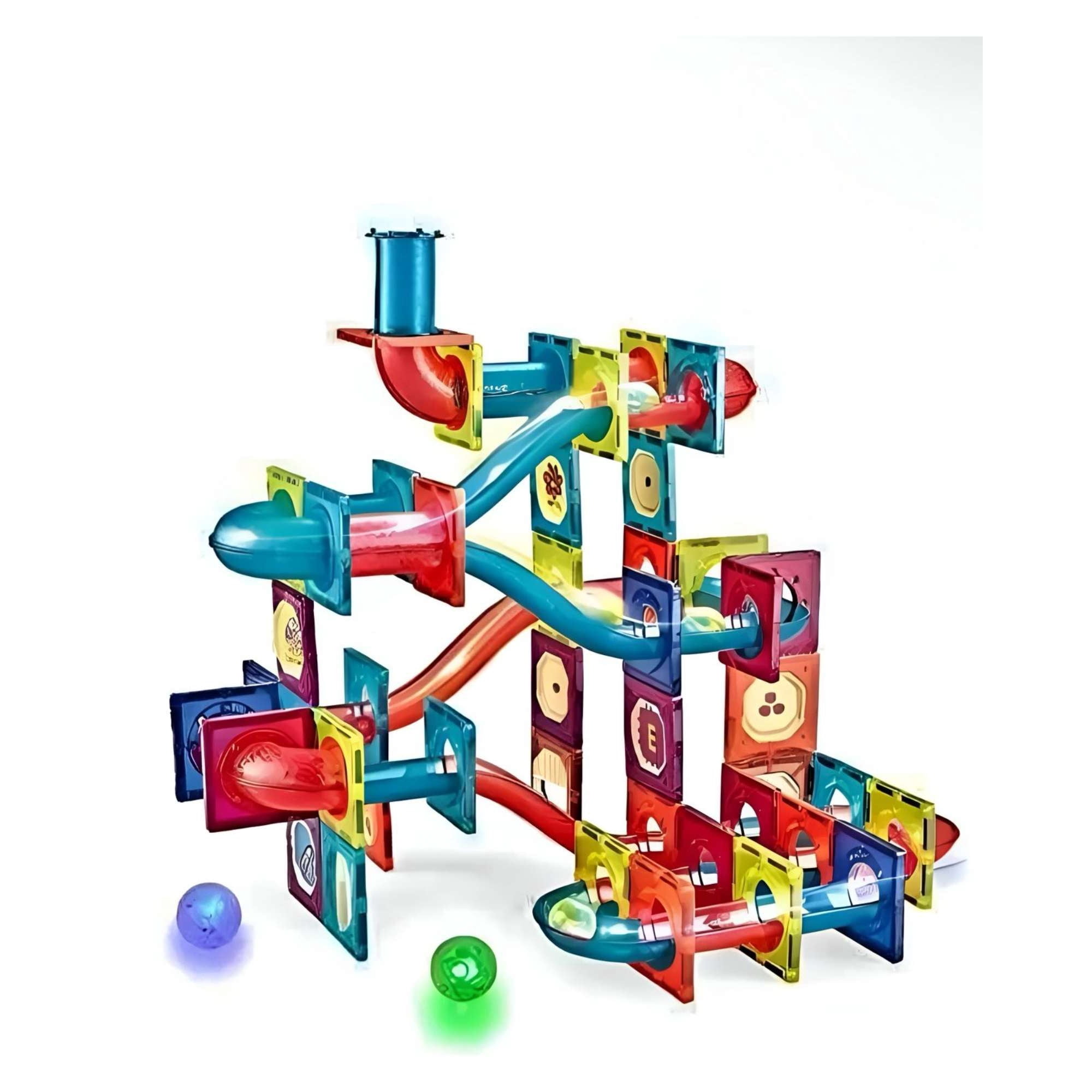 Ali Chile - Block Magnético Pista 125 Piezas