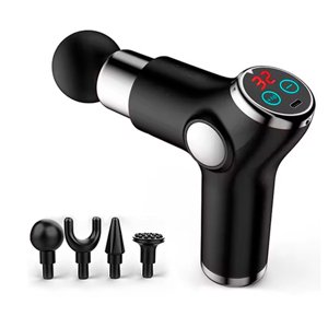 Genérico - Pistola Masajeadora Astec - 4 Cabezas Led 32 Gears As515