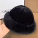 thumbnail image 2 of Gorro de piel sintética para mujer, estilo cosaco ruso, de invierno, peludo, cálido y esponjoso., 2 of 5