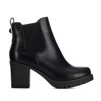 Botin Negro Casual Mujer Weide Zs37