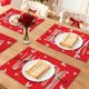 thumbnail image 2 of Juego de 6 Manteles Individuales de Corazones de Amor, Felices Placemats de Mesa de Comedor del Día de San Valentín, Decoración de Vacaciones de Aniversario de Boda San Valentín 17.7*11.8 pulgadas, 2 of 6