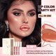 thumbnail image 2 of Set de gloss labial Bekoeen de 6 piezas, hidratante y nude con brillo, 2 of 7