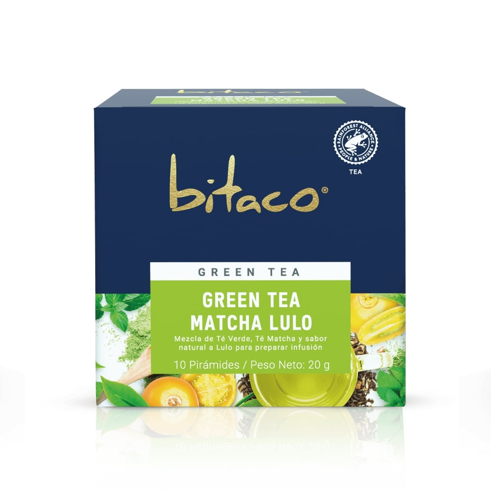Bitaco - Te Verde Matcha Pack X 12