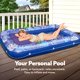 thumbnail image 3 of Tumbona hinchable para bronceado Float Sloosh XL, azul oscuro, 3 of 7