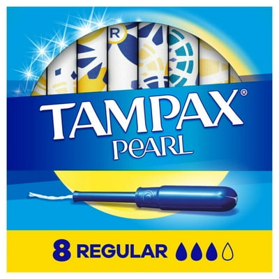 Tampones Absorventes Pearl Regular 8 Un Tampax