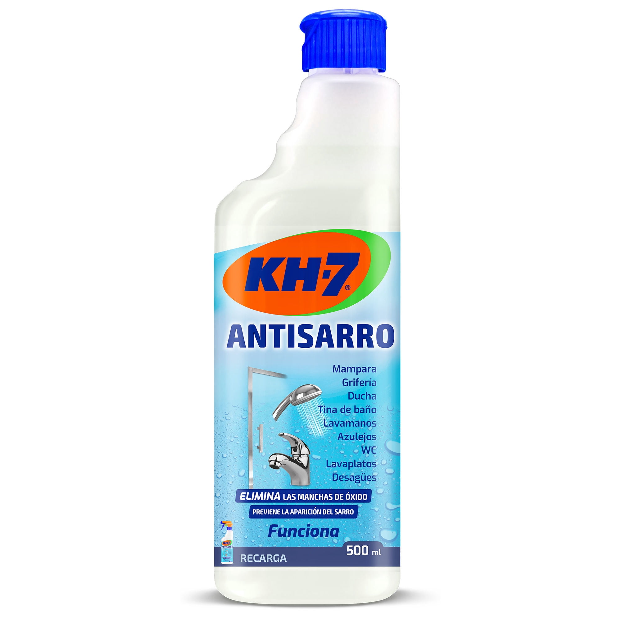 Limpiador Antisarro Líquido Recarga Botella 500 ml Kh-7