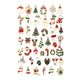 thumbnail image 3 of 45x Colgantes De Encantos De Navidad Lindo Mini Adorno Mixto Mu?eco De Nieve Para Navidad, 3 of 5