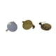 thumbnail image 4 of 50 Uds. Broche DIY Para Solapa, Alfileres De Seguridad, Base Redonda En Blanco, Cabujón, Parte Trasera Mixta, 4 of 4