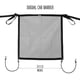 thumbnail image 3 of Red de malla para coche DOGUAL, de ajuste universal, resistente, para perros, 3 of 7
