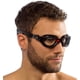 thumbnail image 3 of Gafas de natación Cressi Flash negro/rojo con lente transparente, 3 of 5