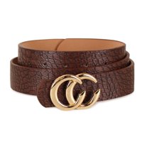 Carven Paris - Cinturón De Mujer Iris Café