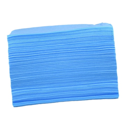 Magideal - Sábana Desechable De 100 Uds., Sábanas Impermeables De 80X180Cm, Funda De Colchón, Funda De Masaje Para Salón, Spa, Hotel, Atención Del Bebé, , Azul Con Agujero