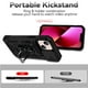 thumbnail image 3 of Estuche GANGXUN para iPhone 13 Mini, soporte giratorio 360°, estilo mecánico y magnético, 3 of 5