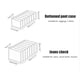 thumbnail image 3 of Organizador de ropa para armario, cestas de almacenamiento para ahorrar espacio, caja de almacenamiento de ropa, contenedores de almacenamiento portátiles para dormitorio, 3 of 8