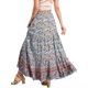 thumbnail image 3 of INSPIRE CHIC Faldas Boho para Mujer Estampado Floral Primavera Verano Cintura Elástica Casual Faldas Maxi XL Azul, 3 of 6
